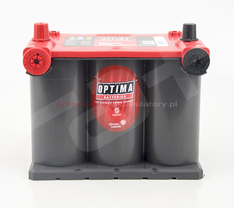 Autobatterie Optima RTU3.7 Red Top 12V 44Ah 730A - Rupteur