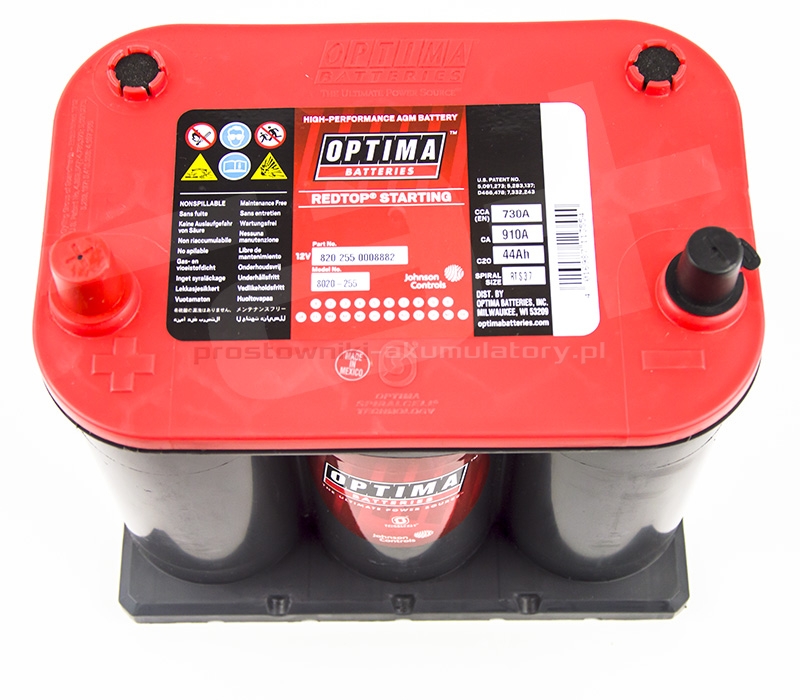 Batterie Optima Redtop RTS 3.7