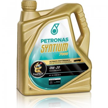 Olej silnikowy syntetyczny Petronas Syntium 7000 0W-20 1L