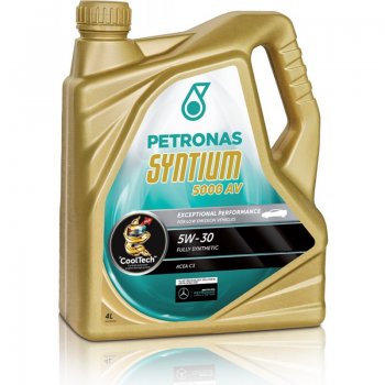 Olej silnikowy syntetyczny Petronas Syntium 5000 AV 5W-30 4L