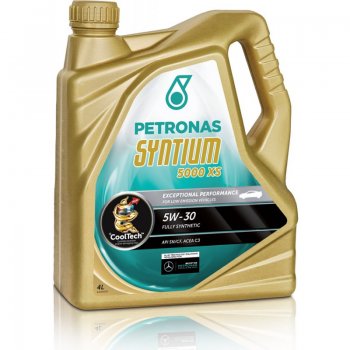 Olej silnikowy syntetyczny Petronas Syntium 5000 XS 5W-30 4L