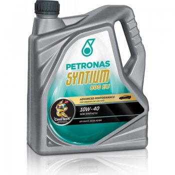 Olej silnikowy półsyntetyczny Petronas Syntium 800 EU 10W-40 4L