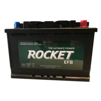 Akumulator Rocket EFB 12V 80Ah 730A P+