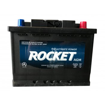 Akumulator Rocket AGM 12V 60Ah 640A P+ Start&Stop