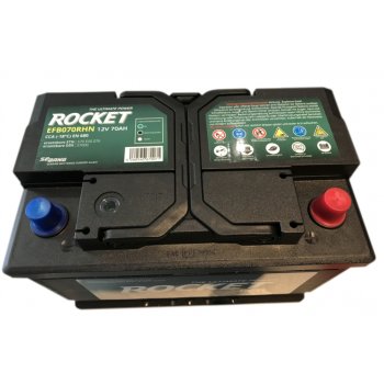 Akumulator Rocket EFB 12V 70Ah 680A P+