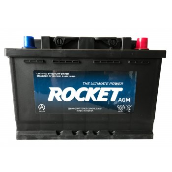 Akumulator Rocket AGM 12V 70Ah 760A P+ Start&Stop