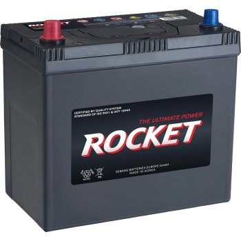 Akumulator Rocket 12V 45Ah 380A JAP L+
