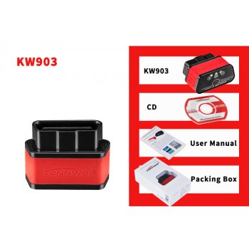 Konnwei KW903 ELM327 OBD2 Bluetooth 3.0