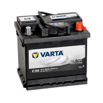 Akumulator 55Ah 420A P+ Varta Promotive Black C20