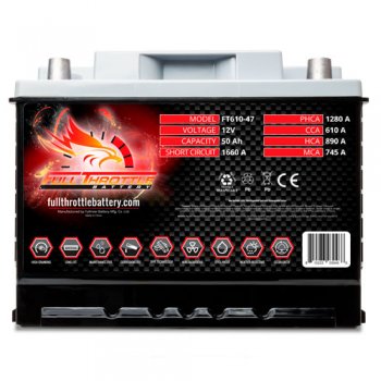 Akumulator Fullriver Throttle AGM FT610-47 12V 50Ah 610A