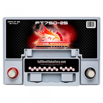 Akumulator Fullriver Throttle AGM FT750-25 12V 64Ah 750A L+