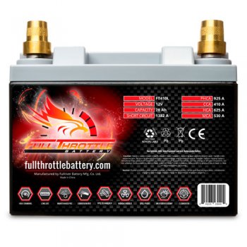Akumulator Fullriver Throttle AGM FT410L 12V 28Ah 410A YIX30L-BS