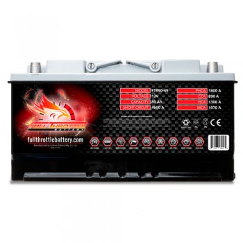 Akumulator Fullriver Throttle AGM FT890-49 12V 80Ah 890A P+