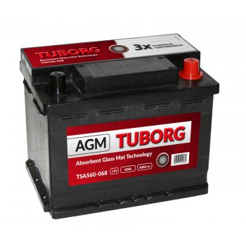 Akumulator Tuborg AGM 60Ah 680A TSA560-068