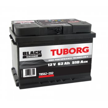 Tuborg Black 62Ah 510A L+ TB562-202