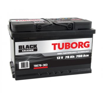 Tuborg Black 78Ah 760A TB578-303