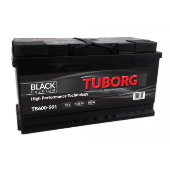 Tuborg Black 100Ah 800A TB600-501 L+