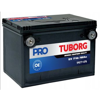 Akumulator Tuborg PRO TP577USA 12V 77Ah 760A GB78-96 EB708 YBX3780