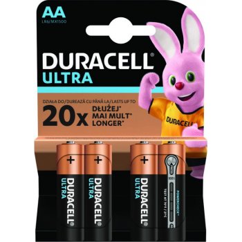 Bateria Alkaliczna Duracell ULTRA (turbo max) AA LR6 - blister 4szt