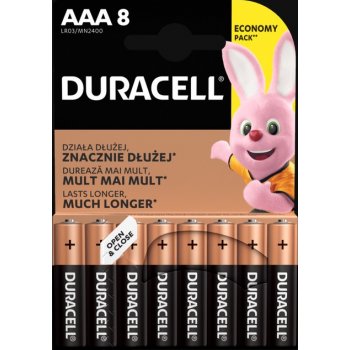 Bateria Alkaliczna Duracell AAA LR3 - blister 8szt