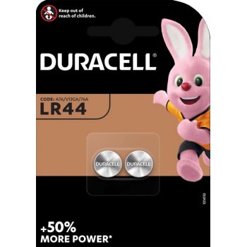 Bateria Alkaliczna Duracell 1,5V LR44 A76 V13GA - blister 2szt