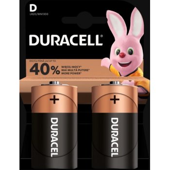 Akumulator Bateria Alkaliczna Duracell LR20 D2 MN1300 - blister 2szt