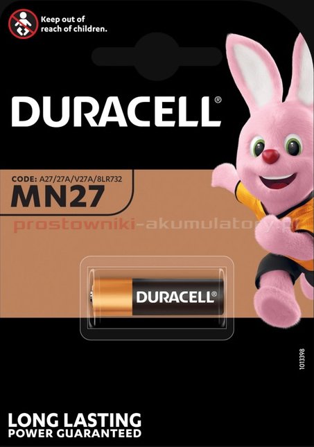 2x Pila Duracell 27A LR27A MN27 L828 V27A Bateria 12V 