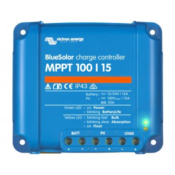 VICTRON ENERGY Blue Solar MPPT 100/15