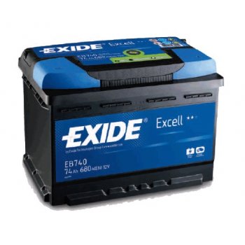 Akumulator Exide 54Ah 520A EB542 P+ Excell